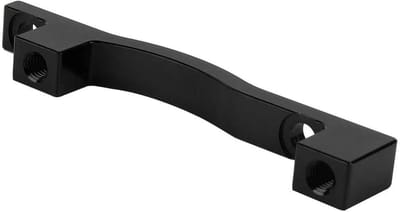 Post Mount Adapter voor 203mm Schijfremmen - Aluminium Caliper Adapter voor Mountainbike en Fietsen (Zwart)