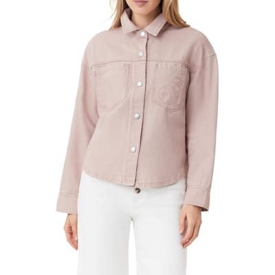 Scotch & Soda Utility Shacket Pale Mauve Taglia: XS | Sovracamicie Outlet | Donna | Viola