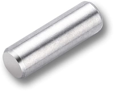 Dailygoods- Plankdrager Roestvrij Staal - Positioneringspen - Cilinderpen - Plankstift - M10x60mm - 2 Stuks - Duurzaam en Corrosiebestendig