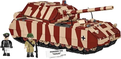 PANZER VIII Mouse Tank Model 1:35 1353 Elementen Bouwsteen Set Historische Collectie