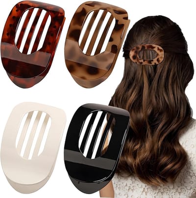 Vrouwelijke haarclips set van 4 - Perfect voor stijl en gemak, ideaal voor alle haartypes