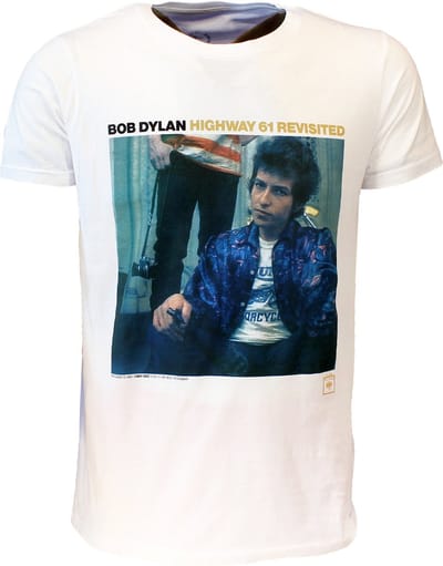 Bob Dylan Highway 61 T-Shirt - Officiële Merchandise - L