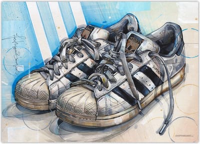 Sneaker poster Superstar 70x50 cm