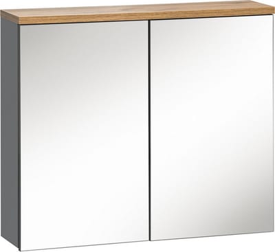 Sanifun spiegelkast Bali Grafit 700 x 800
