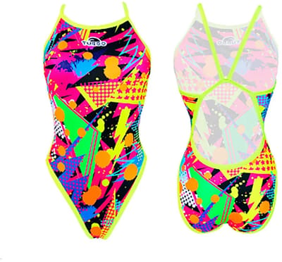 Turbo Pop Party Revolution Zwemkleding Veelkleurig M Vrouw