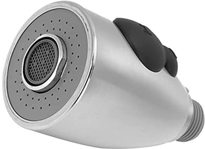 NTH products- Sproeikop Vervanging - Kraansproeier - G1/2 Buitendraad Aansluiting - Duurzaam ABS - Corrosiebestendig - 2 Functies (Regen/Bellen)