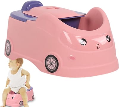 Peuter Potje - Zindelijkheidstrainer - Zindelijkheidstraining - Met Deksel - 425 cm - Roze