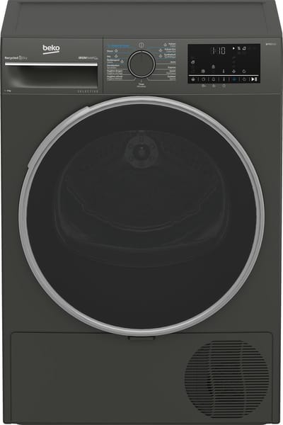 Beko B3T6923M2 Warmtepompdroger 9 kg Manhattan Grijs