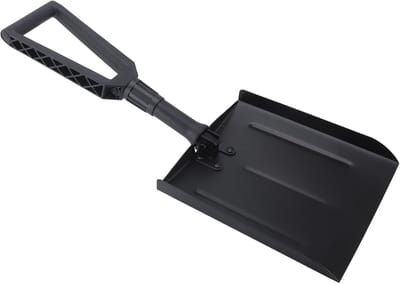 Opvouwbare Sneeuwschop - Reinigingsschop Auto - Sneeuw Vrij Maken - Ergonomische D-greep - 66cm Uitgevouwen Lengte