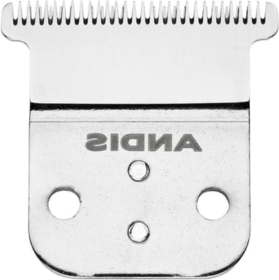 Andis – Carbon Stainless Steel Deep Tooth Replacement T-Blade – for Model D-8, Slim-Line Pro-Li Cord/Cordless Trimmer - Close & Sharp Cutting, Zero-Gapped, Reliable & Longlife Blade - Silver