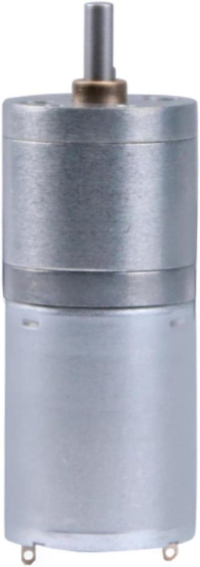 Gelijkstroommotor - Elektromotor Permanente motor - Aandrijving aanpassen - Hoog koppel lage snelheid - 25mm buitendiameter - Metaal