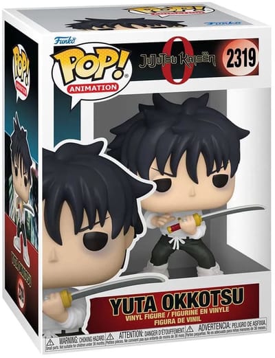 Jujutsu Kaisen Yuta Okkotsu vinylfiguur 2319 Unisex Funko Pop! - Neutraal - Standard