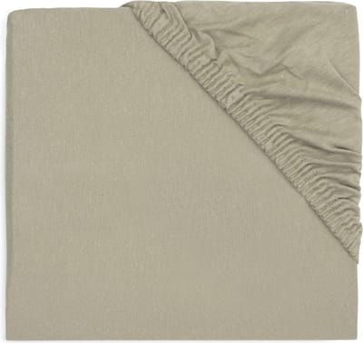 Jollein - Hoeslaken Jersey 60x120cm - Wieg, Ledikant, Babybed - Olive Green