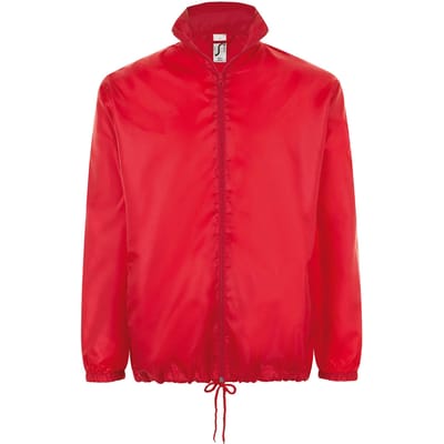 SOLS Unisex Shift Showerproof Windbreaker Jasje (Rood)