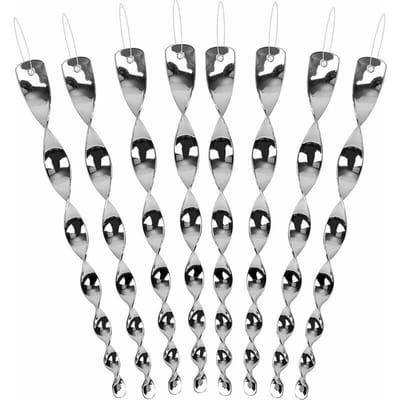 reflecterende, vogelwerende spiraalvormige plastic staven, 30 cm
