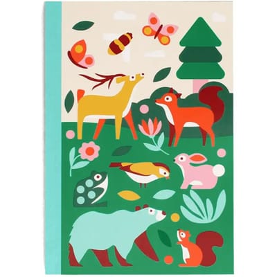 a5 notitieblok Rex London Woodland
