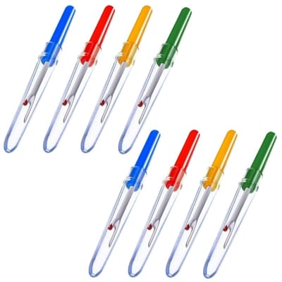 Fako Bijoux - Tornmesje - Kunststof - 7cm - Set - 8 Stuks
