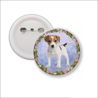 Button Met Speld - Hond