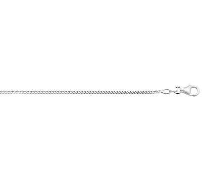 YO&NO - Ketting - Witgoud - Gourmet - 1,4 mm - 60cm - 585 goud