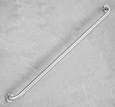 Badkamerhandgreep - Steunbeugel Veiligheid - Veiligheid Thuis - Roestvrij Staal - 80 cm - Zilver