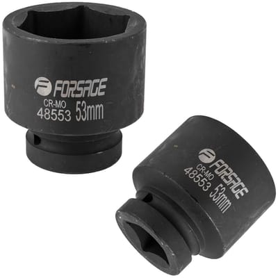 FORSAGE - Dopsleutelset - 1" - 53mm - Zeskantig