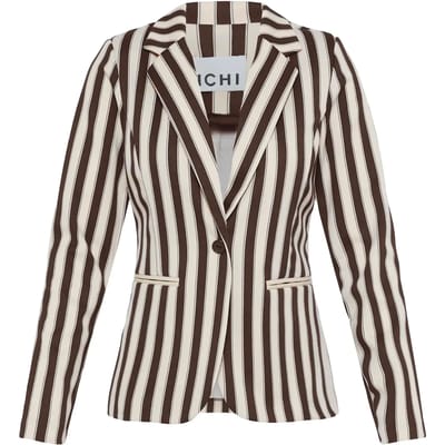Blazer met print voor dames Ichi Ihkate