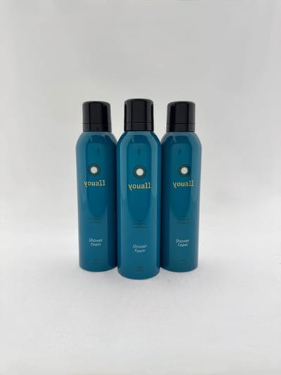 Youall •Ginkgo Biloba Showerfoam• 3st - Cadeau voor Mannen - Perfect Gifts