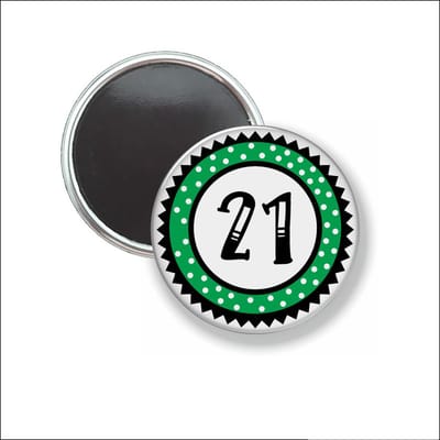 Button Met Magneet 58 MM - 21 - NIET VOOR KLEDING