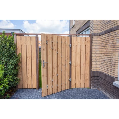 Intergard Tuinpoort op poortframe grenen verstelbaar incl. dag- en nachtslot 100x180cm