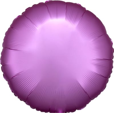 Folieballon flamingo roze rond 43 cm