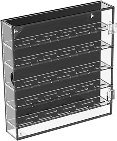 Acryl Munt Display - Opbergdoos Sieraden - Verzamelingen Tonen - Vijf Lagen Ontwerp - 279 cm Breed - Transparant