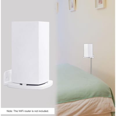 Support de support de montage mural pour routeur WiFi Linksys Velop DualtoBand Support de protection 3PCS blanc
