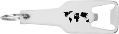 Akyol - reizen flesopener - Piloot - de echte toerist - gegraveerde sleutelhanger - geschenk - gift - backpack - avontuur - cadeau - gepersonaliseerd - accessoires - sleutelhanger met naam - 105 x 25mm