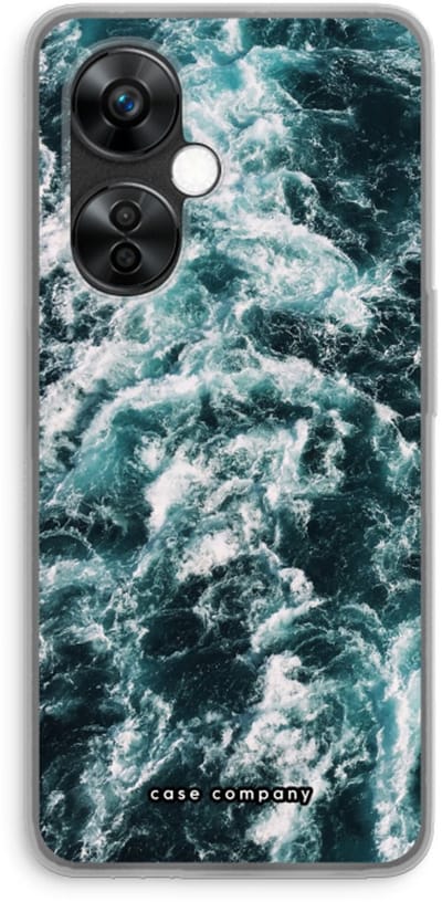 Case Company® - Hoesje geschikt voor OnePlus Nord CE 3 Lite hoesje - Zee golf - Soft Cover Telefoonhoesje - Bescherming aan alle Kanten en Schermrand