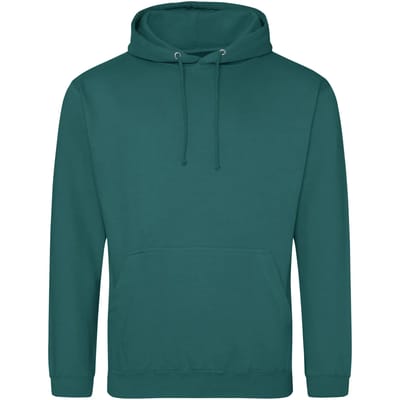 Just Hoods College Hoodie JH001 - JADE - L
