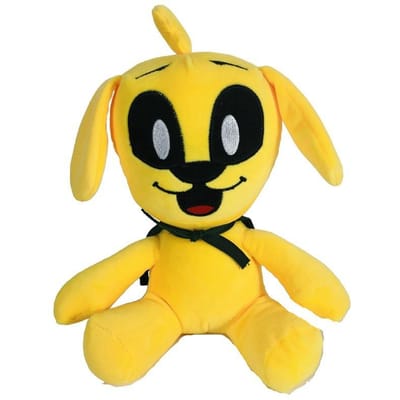 25cm Huanggou Pluche Gevulde Pop Cartoon Spel Figuur Pluche Pop Kinderen Cadeau Grijpkraan Pop Speelgoed
