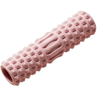 Yoga-schuimroller Veelkleurige vormende schuimmassageroller voor ruglichaam en benen Spierroller voor diepe weefselspiermassage en herstel Yogasporten roze