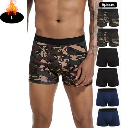 Nivard Onderbroeken Heren - Boxershort - Ondergoed - Boxer - Underwear - Mannen - 6 Pack - Gemengd - L