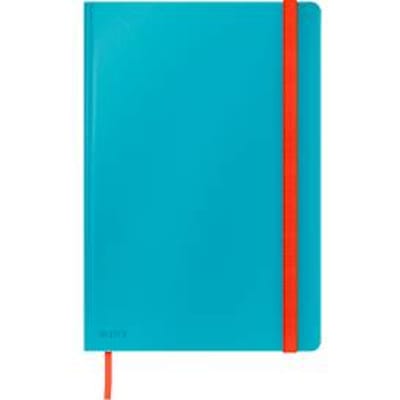 Notitieboek Leitz Cosy, DIN B5, ruitvormig, 100 g/m² papier, 80 vel, harde kaft, blauw