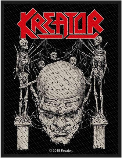 Kreator - Skull & Skeletons Patch - Zwart