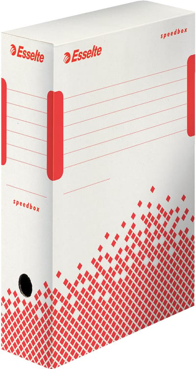 Esselte archiefdoos Speedbox 100, rug van 10 cm 25 stuks