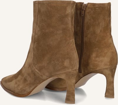 LINA LOCCHI Av 136 Lis Enkellaarsjes - Enkelboots met rits - Dames - Camel - Maat 36