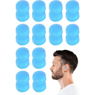 Alyze Earplugs - 12 paar Siliconen Oordoppen - Slapen - Festival partyplug - Loop - Plugs - Anti Snurk - Snurken - Gehoorbescherming - Sleep - Oordopjes - Incl. opbergdoosje