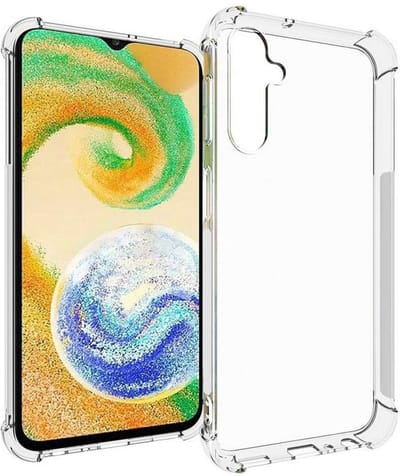 Shock proof Hoesje Geschikt voor: Samsung Galaxy A24 - Anti -Shock Silicone - Transparant
