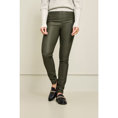 Knitted Amber Pants Duffle Green Maat: XS | Skinny Broeken Outlet | Dames | Groen