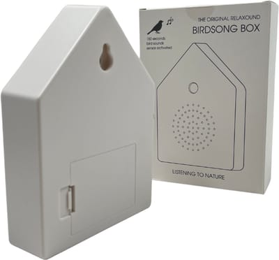 Vogelgeluiden bewegingssensor - Muziekboxje - Vogelhuisje - Welkoms bel