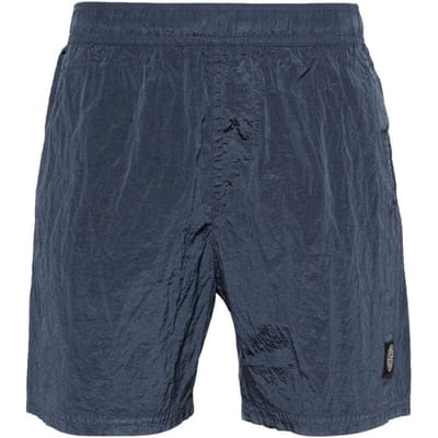 Short de bain Stone Island Nylon Metal Bleu Foncé Homme Bas 8015B0943-V0024 XL