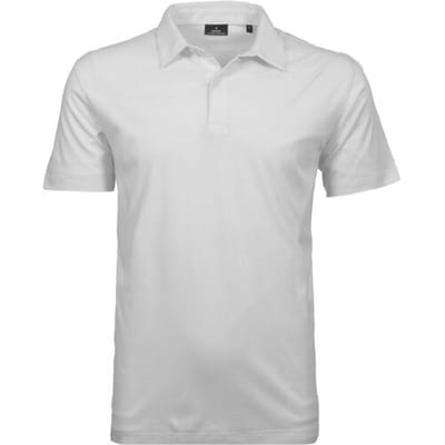 Ragman Polo Pima Cotton Uni Wit / male