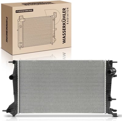 Frankberg 1x radiator waterkoeler motorkoeler voor Renault