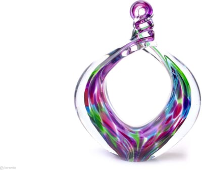 Glasobject “Eternal” | Glaskunst | Luxe glasobject - 29 cm hoog - kristalglas
